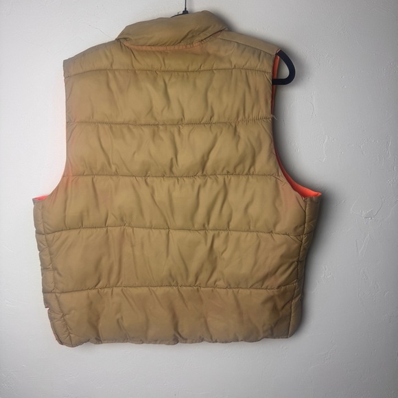Vintage reversible hunting puffer vest jacket - Picture 5 of 12